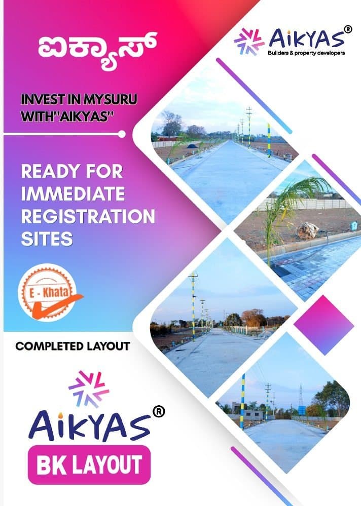 Aikyas BK Layout project highlights and nearby connectivity